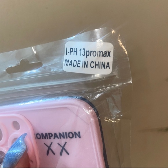 KAWS Pink Companion iPhone Case 13 - Picture 2 of 2